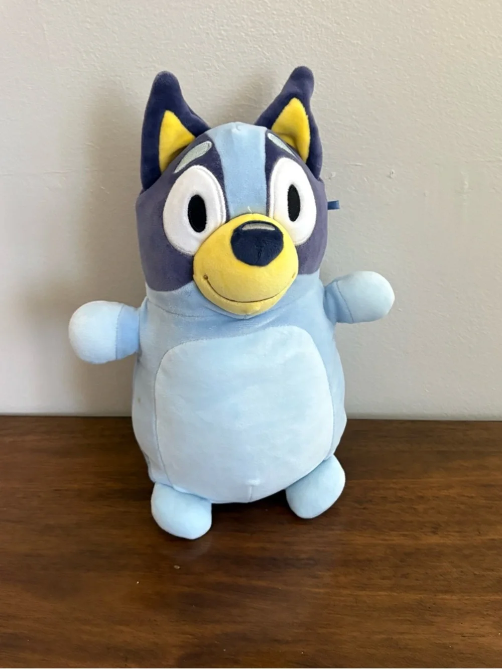 Blue Plush Puppy Stuffed Toy - Kids Soft Cuddly Character 11”